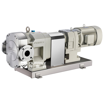 Liquid sulphur transfer lobe pump